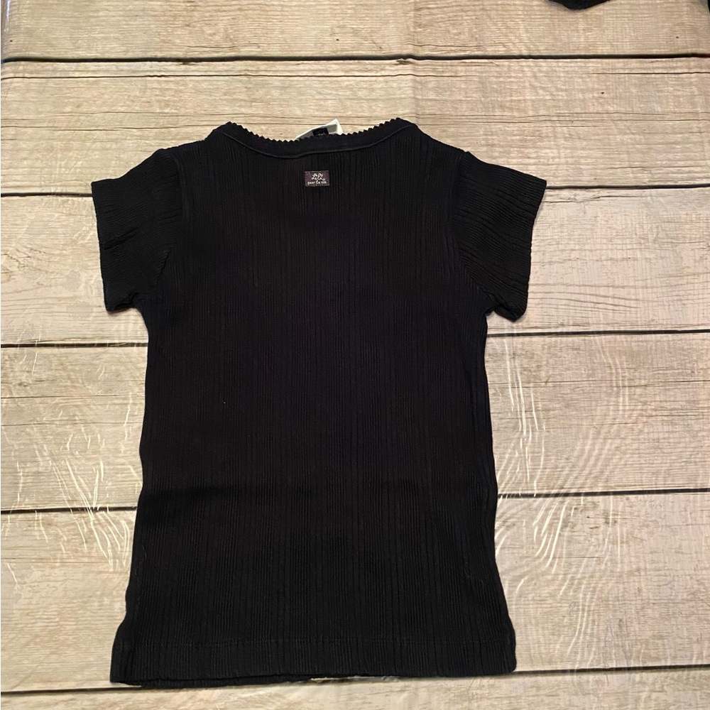 Lili Gaufrette ribbed tee size 8